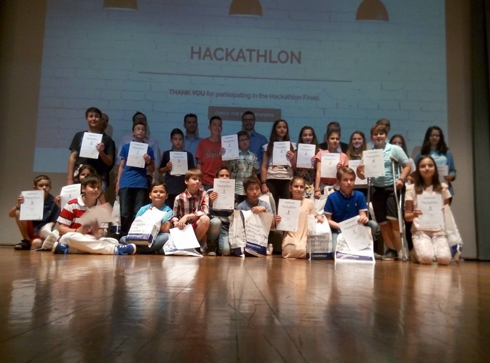 Διάκριση στον διαγωνισμό Hackathlon