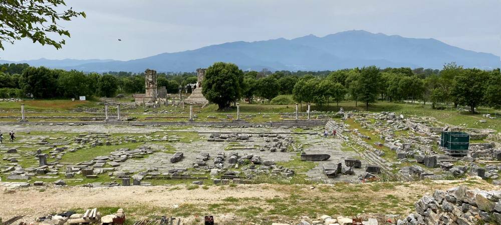 Στον αρχαιολογικό χώρο των Φιλίππων